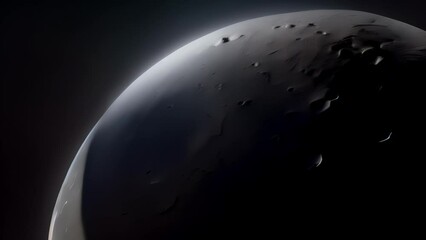 Wall Mural - a mesmerizing scene of a pristine, pristine crater on mercury, featuring a central peak that formed 