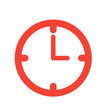 © Bangkit - Red clock icon
