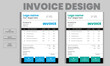 © Unique Artist - invoice template design