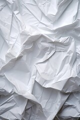 Poster - White Plastic Film Texture : Generative AI