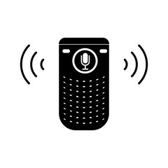 Poster - Smart speaker icon. Simple trendy style flat illustration on white background..eps