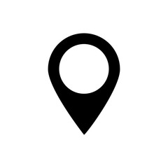 Poster - The icon location. Vector. trendy style illustration on white background..eps