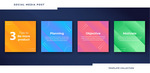 tips post be more product collection social media tutorial, tips, trick, did you know post banner la