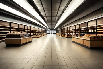 Canvas Print - books in library