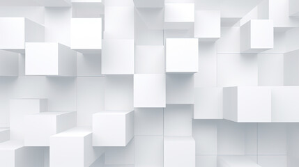 White square polygon background