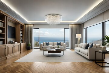 Wall Mural - design of a luxurious home for a fashionable lifestyle
