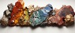 Geological map bundle signifies rocks minerals and structures