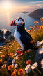 Puffin is the most beautiful birds in the world, ranked number 8 in natural beauty.
