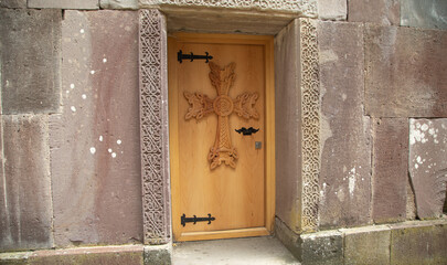 Wall Mural - Ancient church door. Religion. Travel