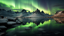 Polar Lights Over Norway Polar Light Aurora Borealis