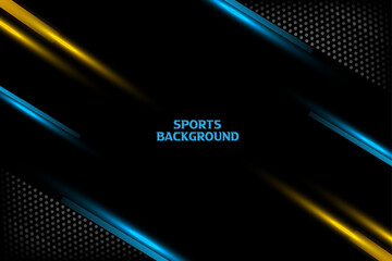 Wall Mural - Modern Sports Background vector. Abstract sports design background