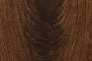 Sticker - Black walnut wood texture with oil finish closeup