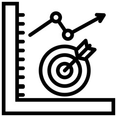 Poster - Success Metrics Outline Icon