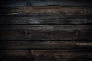 Sticker - Design of dark wood background