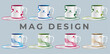 personalized mug design. personalised mug mock-up design for e-commerce seller. custom cup mockup print. custom text and image white cup seller
