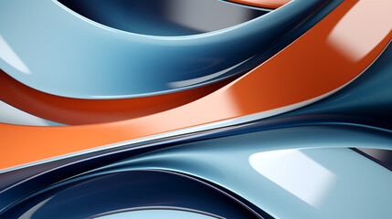 Wall Mural - mage of a pattern with colors, in the style of rendered in cinema4d, opaque resin panels, light indi