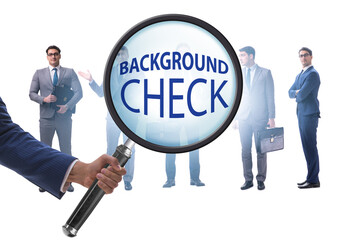 Concept of background security check