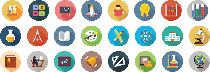 Abstract geometric icons