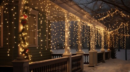 Poster - Christmas lights collection