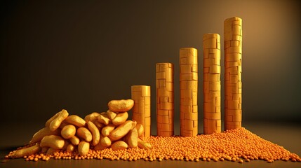 Poster - Increasing food costs food scarcity due to financial crisis and supply issues in agriculture