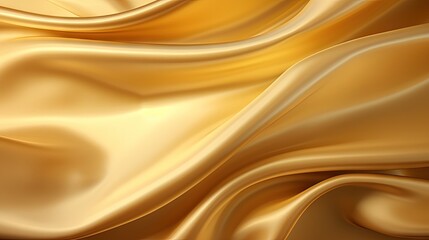 Poster - Luxurious gold fabric backdrop with space for text