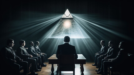 conspiracy theory, illuminati shadow government.