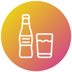 Soft Drink Vector Icon Design Illustration