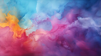 Canvas Print - Artistic Watercolor Paper Background