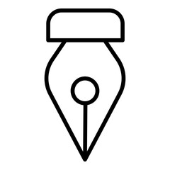 Poster - Outline Nib icon