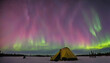 Aurora Camping in Yellowknife, Northwest Territories