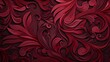 Abstract Background of intricate Patterns in burgundy Colors. Antique Wallpaper