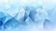 Abstract Background of triangular Patterns in light blue Colors. Low Poly Wallpaper