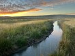 © fredlyfish4 - Sunrise over a stream in the grasslands of eastern Wyoming