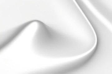 Poster - Black and white, metallic grey color tone, soft textured wavy lines blank background.