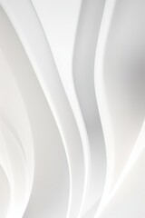 Poster - Black and white, metallic grey color tone, soft textured wavy lines blank background.