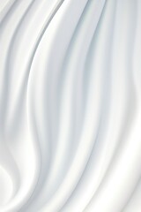 Wall Mural - Black and white, metallic grey color tone, soft textured wavy lines blank background.