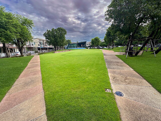 Wall Mural - path in park