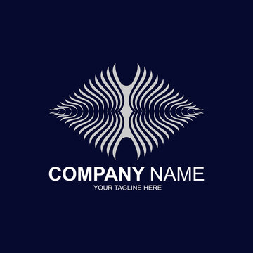 Mountain logo. Luxurious and attractive logo with a modern design.