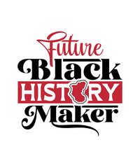 Wall Mural - Future Black History Maker svg