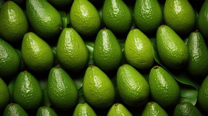 Wall Mural - fresh avocado background