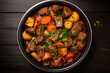 © sam - A bowl of beef stew