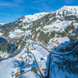 Schneesicherheit garantiert in der Arlberg-Region im kleinen Wintersportort Schröcken im Bregenzerwald