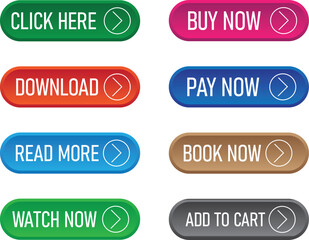 Poster - set of buttons