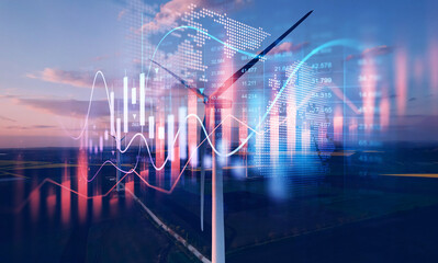 geen energy in full development.increase in electricity prices on the world market.