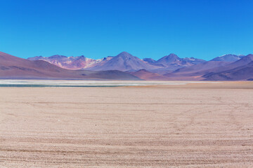 Canvas Print - Mountains in Bolivia