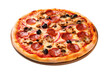 © linen - Delicious cheese and pepperoni pizza.