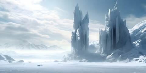 Iceberg in polar regions