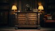© Fred - antique chest of drawers in grand old home