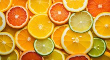 Citrus Background, Cliced Fruits Background, Citrus Wallpaper, Cool Citrus Background
