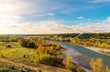 Fall Landscape By The Bow River